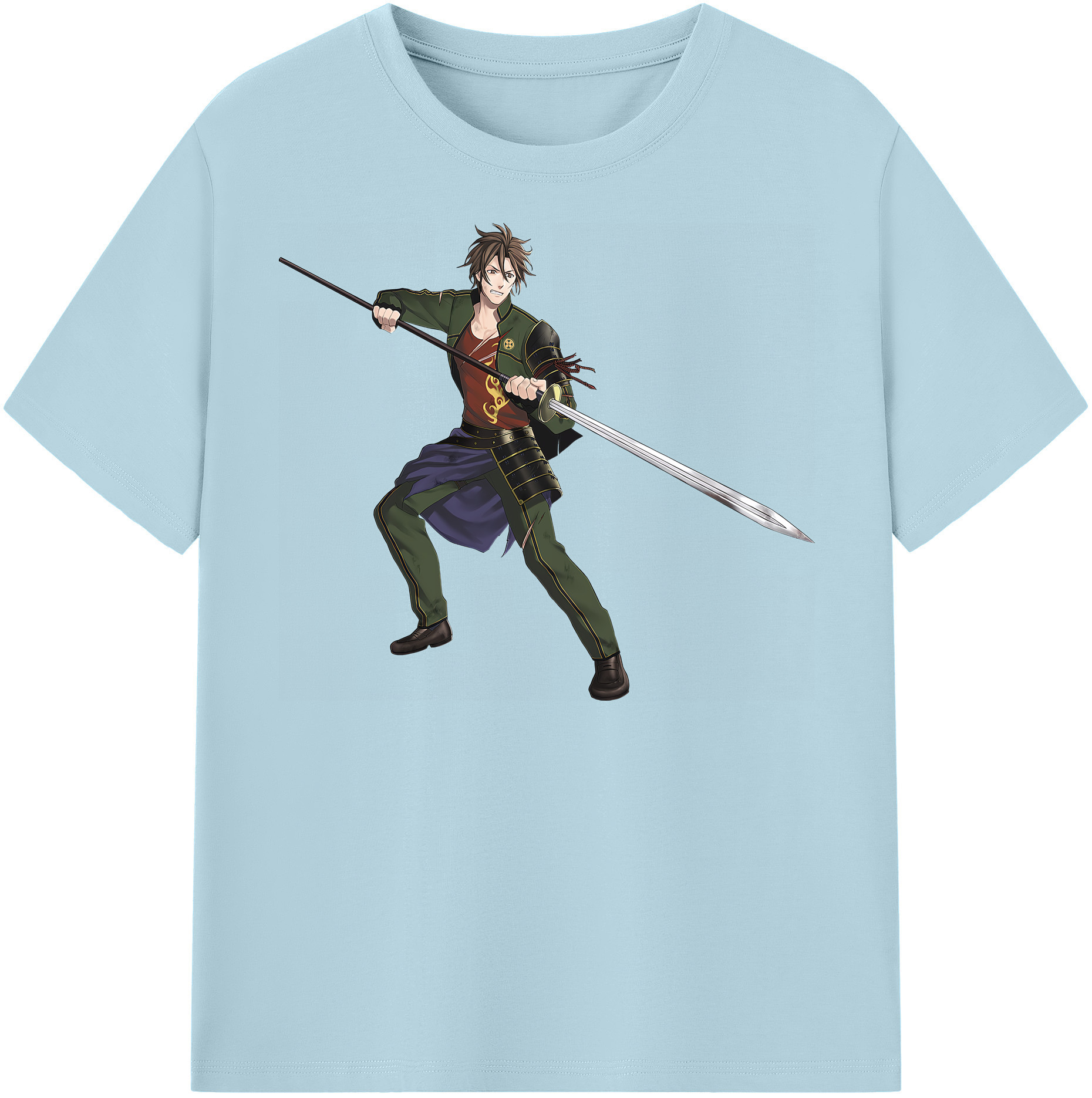 （画像用） 刀剣乱舞 Touken Ranbu 綿100％半袖Tシャツ（フロントプリント）
